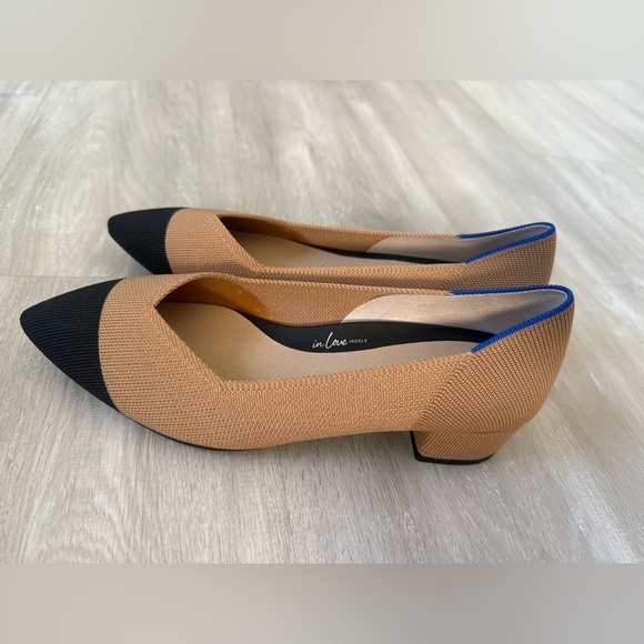 NEW Rothy’s The High Point In Love Insole Wren Captoe Heels Shoes Womens Heels 9 - Picture 4 of 9